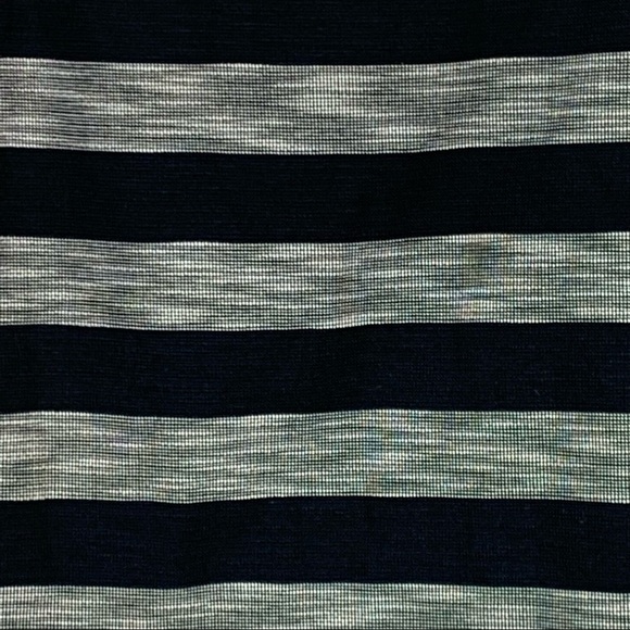 J.Crew The Pencil Skirt Black White Striped Size 4 - Picture 2 of 8